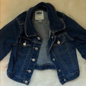 Old Navy Kids Dark Blue Jean Jacket